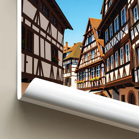 Affiche - Strasbourg - Rue du Bain-aux-Plantes