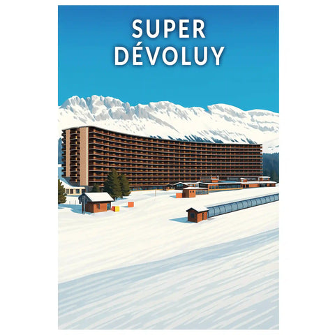 Affiche - Super-Dévoluy