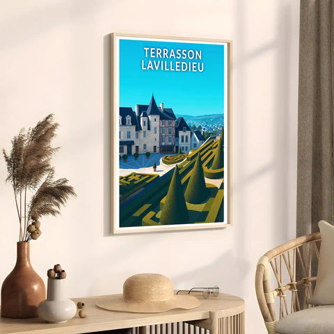 Affiche - Terrasson-Lavilledieu