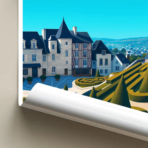 Affiche - Terrasson-Lavilledieu