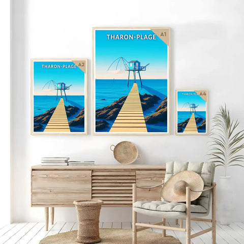 Affiche - Tharon-Plage
