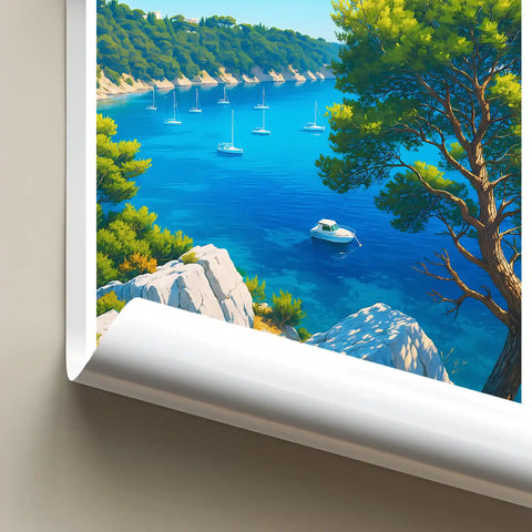 Affiche - Toulon - Anse de Méjan