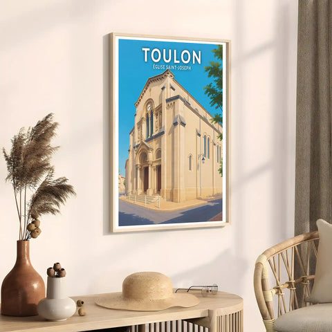 Affiche - Toulon - Église Saint-Joseph