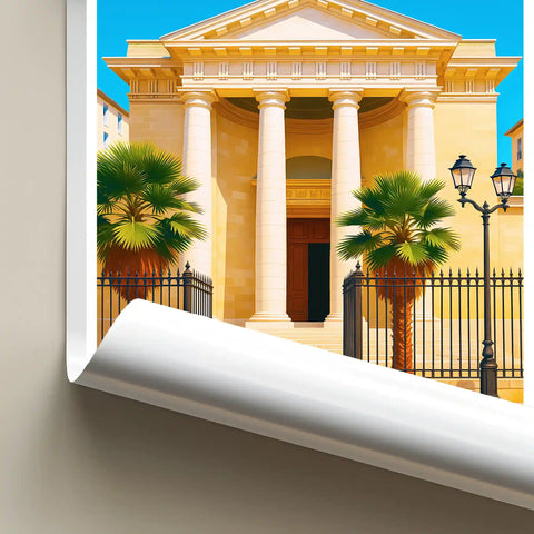 Affiche - Toulon - Église Saint-Louis