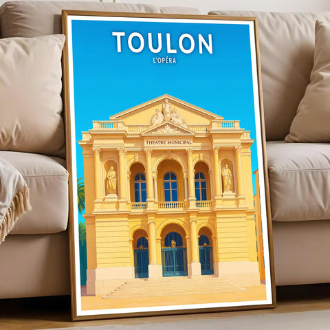 Affiche - Toulon - L'Opéra