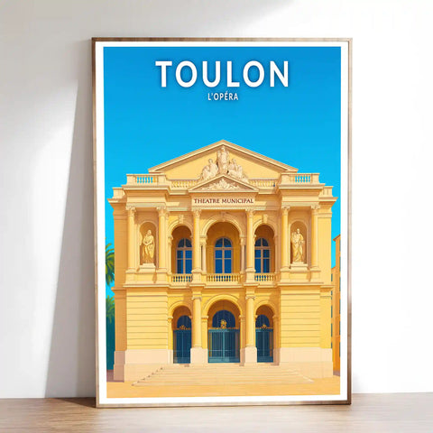 Affiche - Toulon - L'Opéra