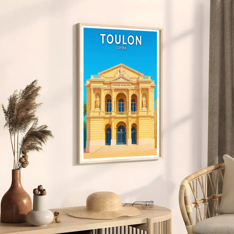 Affiche - Toulon - L'Opéra