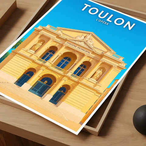 Affiche - Toulon - L'Opéra