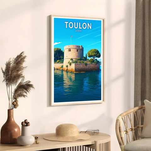 Affiche - Toulon - La Rade