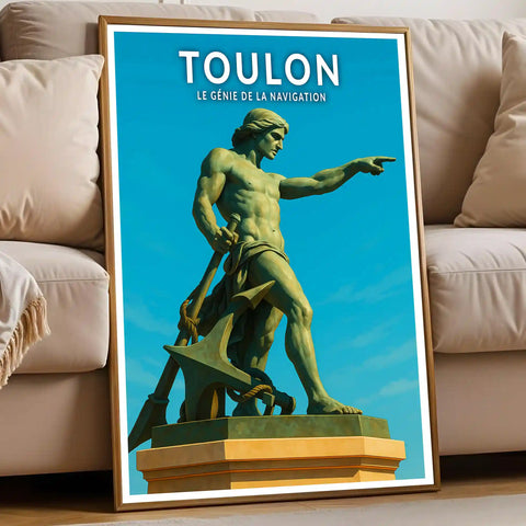 Affiche - Toulon - Le Génie de la Navigation