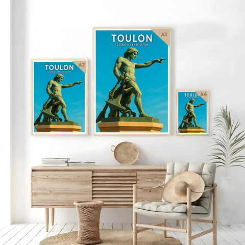 Affiche - Toulon - Le Génie de la Navigation