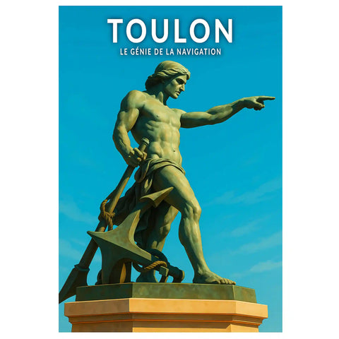 Affiche - Toulon - Le Génie de la Navigation