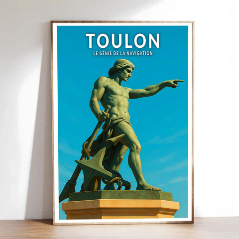 Affiche - Toulon - Le Génie de la Navigation