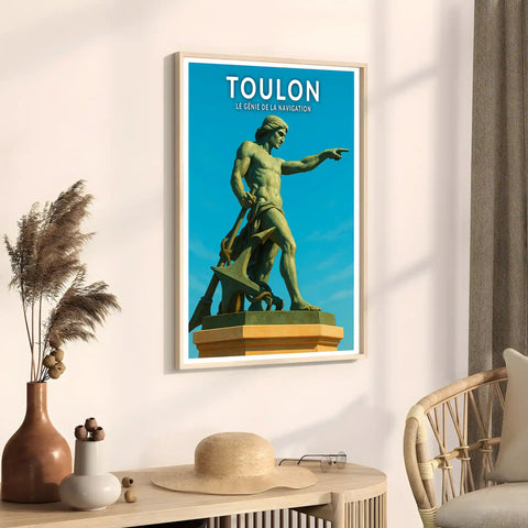 Affiche - Toulon - Le Génie de la Navigation