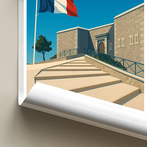 Affiche - Toulon - Mémorial du Débarquement en Provence