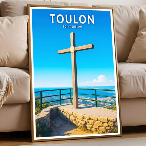 Affiche - Toulon - Point Sublime