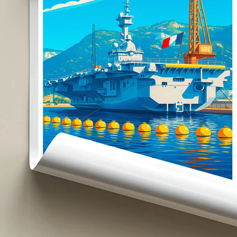 Affiche - Toulon - Port Militaire