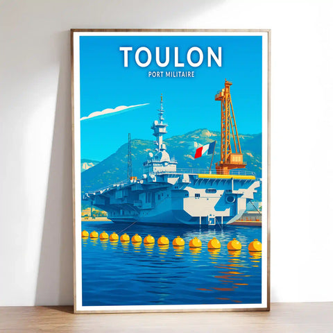 Affiche - Toulon - Port Militaire