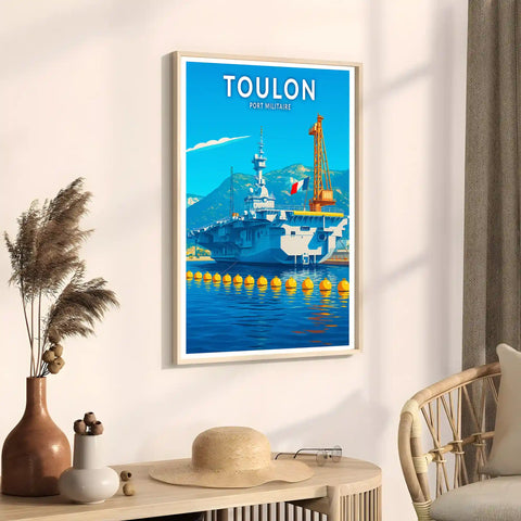 Affiche - Toulon - Port Militaire