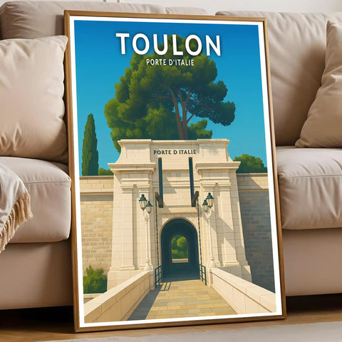 Affiche - Toulon - Porte d'Italie