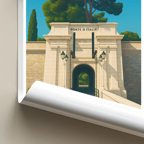 Affiche - Toulon - Porte d'Italie