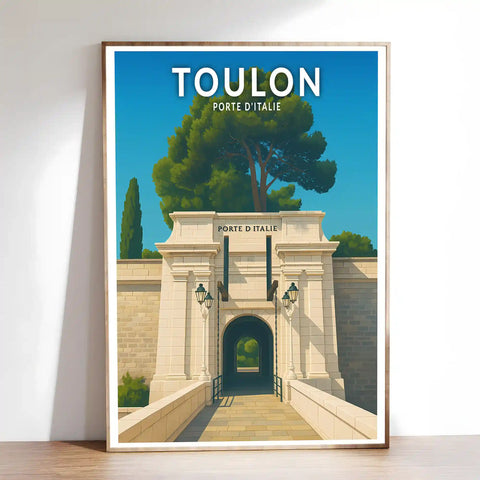 Affiche - Toulon - Porte d'Italie