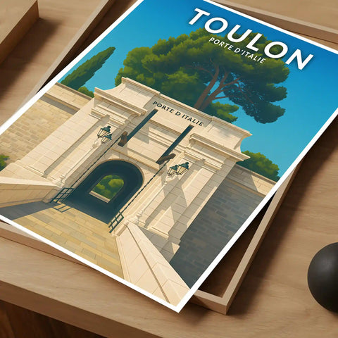 Affiche - Toulon - Porte d'Italie
