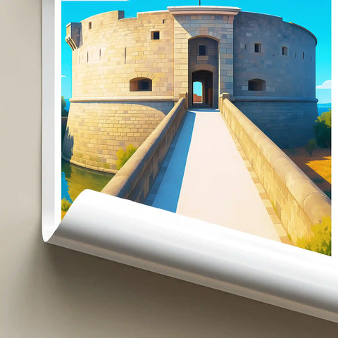 Affiche - Toulon - Tour Royale