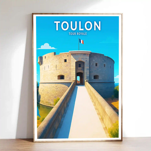 Affiche - Toulon - Tour Royale