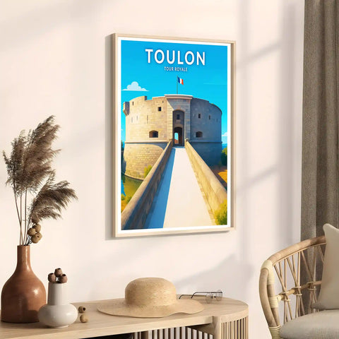 Affiche - Toulon - Tour Royale