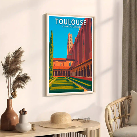 Affiche - Toulouse - Couvent des Jacobins