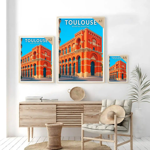 Affiche - Toulouse - Musée des Augustins