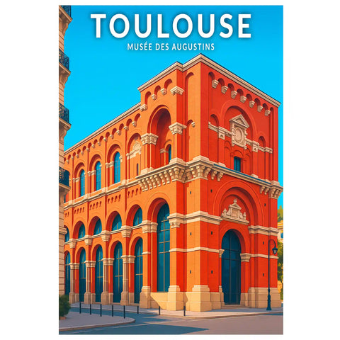 Affiche - Toulouse - Musée des Augustins