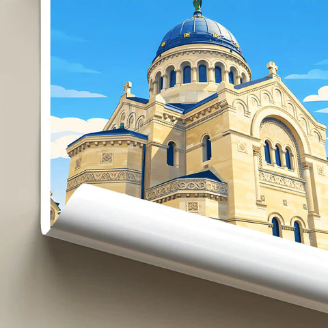 Affiche - Tours - Basilique Saint-Martin