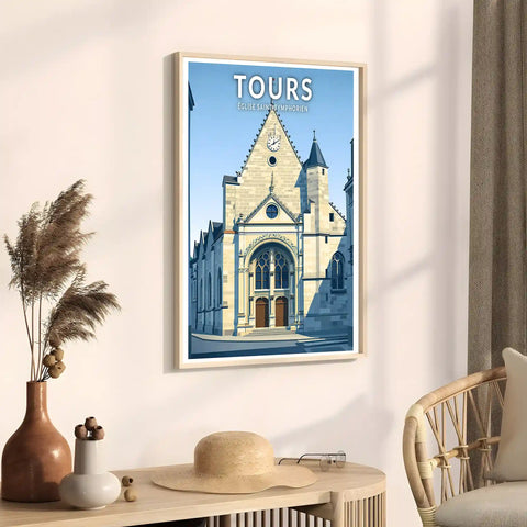 Affiche - Tours - Église Saint‑Symphorien