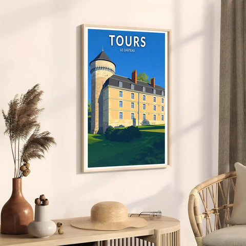 Affiche - Tours - Le Château