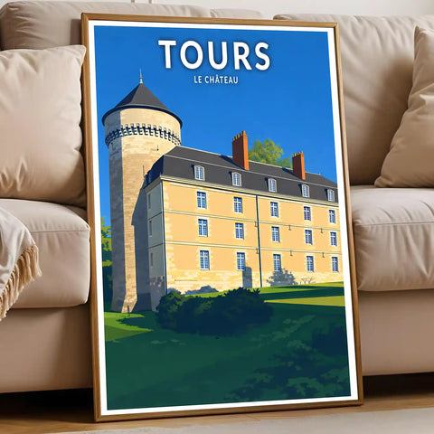 Affiche - Tours - Le Château