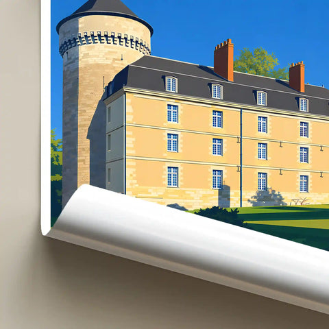 Affiche - Tours - Le Château