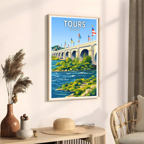 Affiche - Tours - Pont Wilson