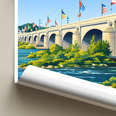 Affiche - Tours - Pont Wilson
