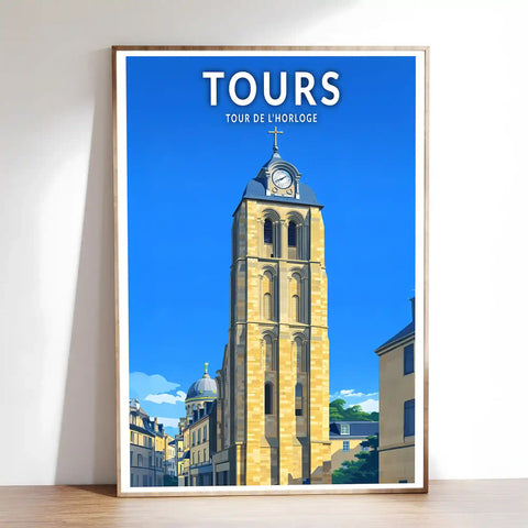 Affiche - Tours - Tour de l'Horloge