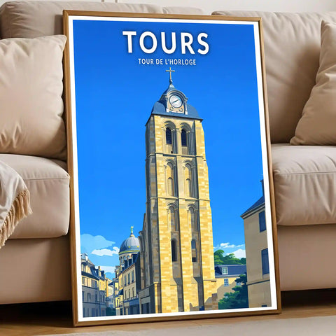 Affiche - Tours - Tour de l'Horloge