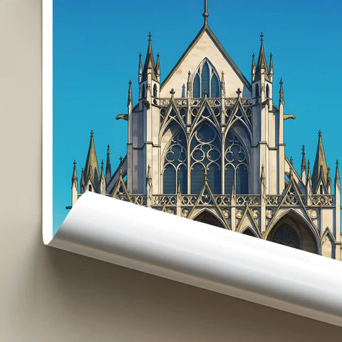 Affiche - Troyes - Basilique Saint-Urbain