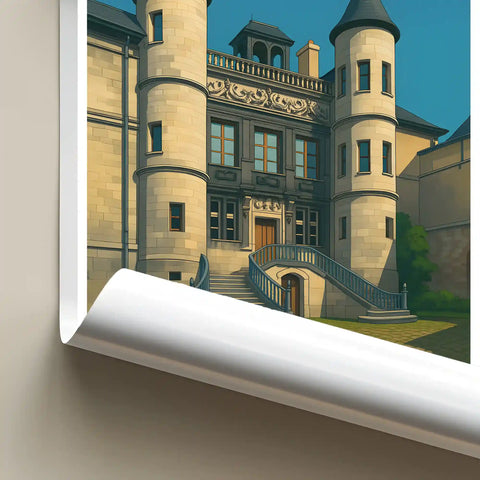 Affiche - Troyes - Hôtel de Vauluisant