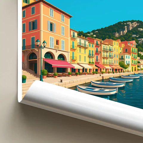 Affiche - Villefranche-sur-Mer