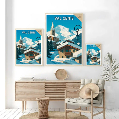 Affiche - Val Cenis
