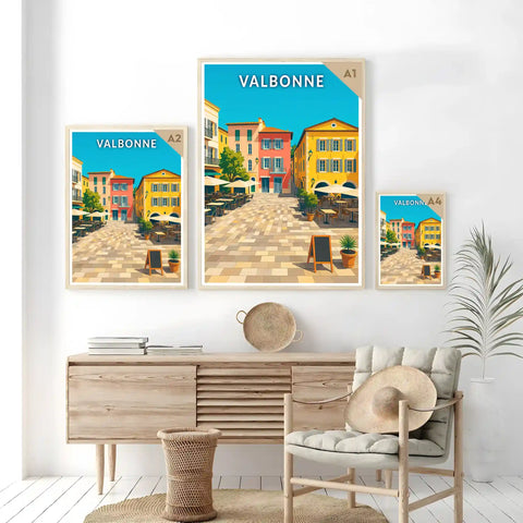 Affiche - Valbonne