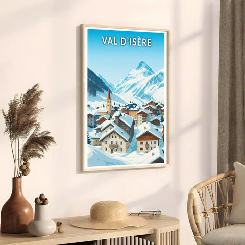 Affiche - Val d'Isère