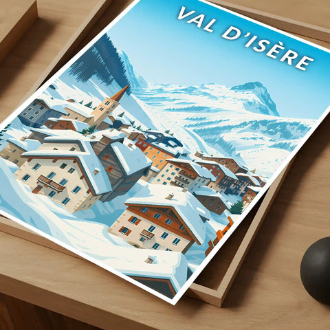 Affiche - Val d'Isère