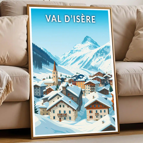 Affiche - Val d'Isère